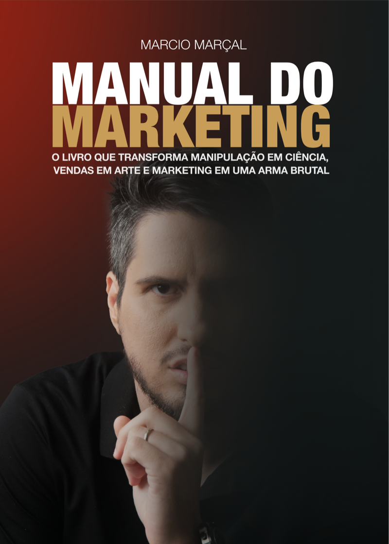 Capa do livro Manual do Marketing, de Marcio Marçal